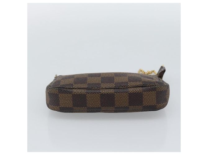 LOUIS VUITTON Damier Ebene Mini Pochette Accessoires Tasche N58009 Auth BA13778A - Ansicht 5