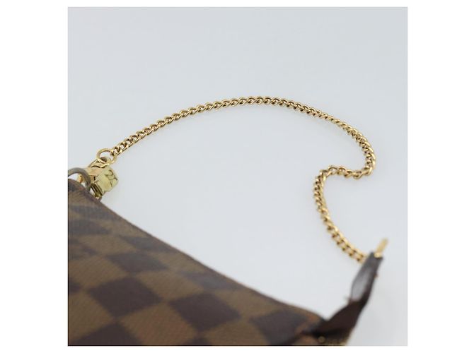 LOUIS VUITTON Damier Ebene Mini Pochette Accessoires Tasche N58009 Auth BA13778A - Ansicht 8