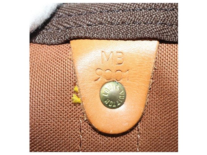 LOUIS VUITTON Monogram Keepall 50 Boston Bag M41426 LV Auth 188940 Monogramma - vista 12