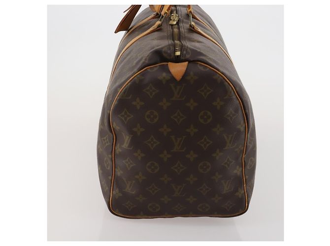 LOUIS VUITTON Monogram Keepall 50 Boston Bag M41426 LV Auth 188940 Monogramma - vista 3