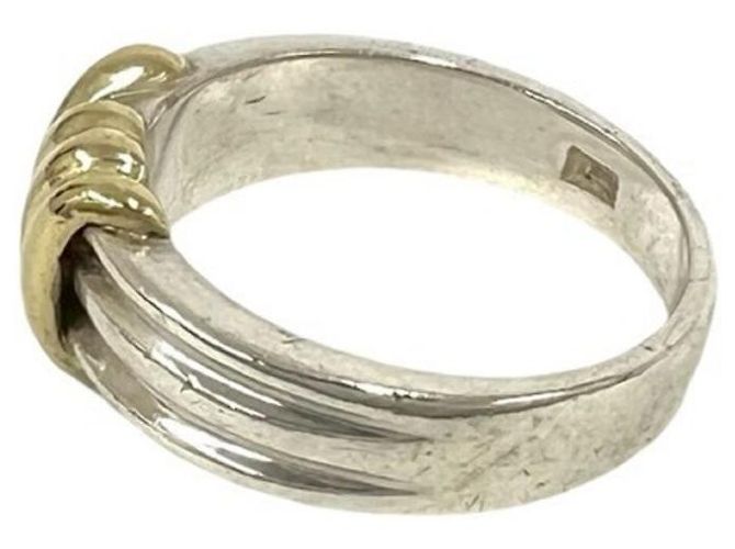 Tiffany & Co. Signature Ring Silber Golden - Ansicht 4
