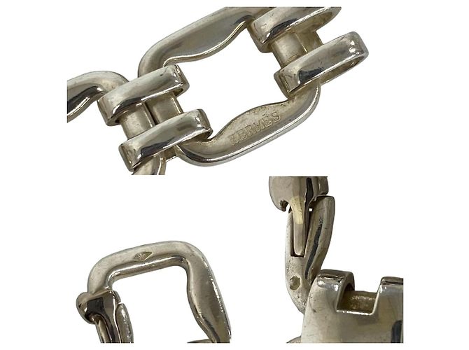 Hermès Pulseira Charm Hermes Vintage History Prata - vista 3