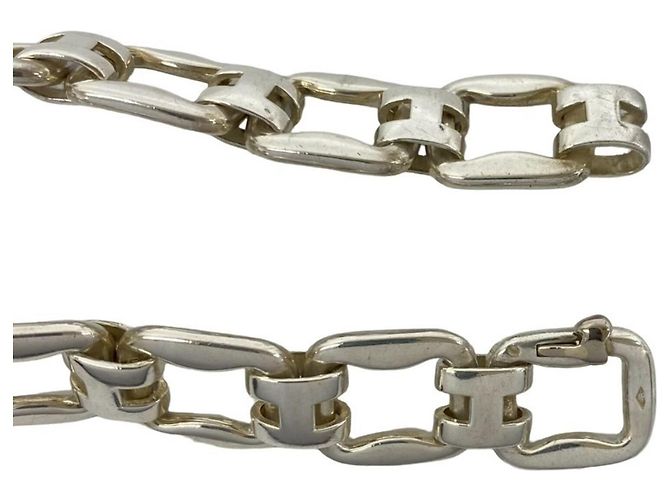 Hermès Pulseira Charm Hermes Vintage History Prata - vista 4