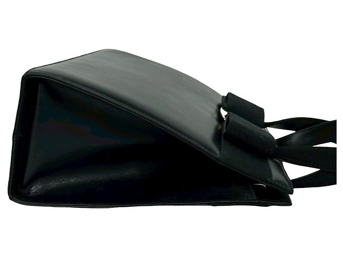 Borsa a tracolla Salvatore Ferragamo con logo Vara Ribbon Nero - vista 6