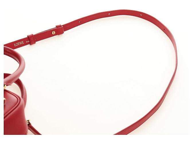 LOEWE × Studio Ghibli Amazona 19 Baby Mouse Hand Bag Leder Rot Authentisch 167438SM - Ansicht 16