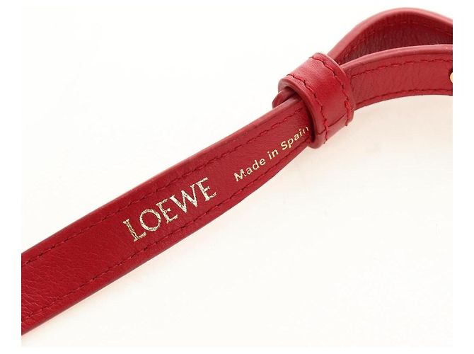 LOEWE × Studio Ghibli Amazona 19 Baby Mouse Hand Bag Leder Rot Authentisch 167438SM - Ansicht 17