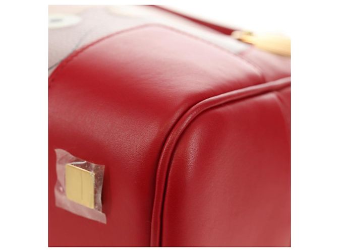 LOEWE × Studio Ghibli Amazona 19 Baby Mouse Hand Bag Leder Rot Authentisch 167438SM - Ansicht 19