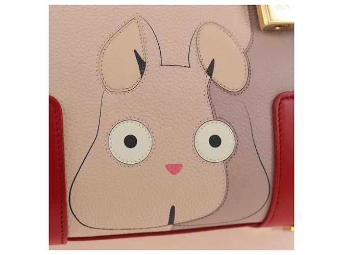LOEWE × Studio Ghibli Amazona 19 Baby Mouse Hand Bag Leder Rot Authentisch 167438SM - Ansicht 25