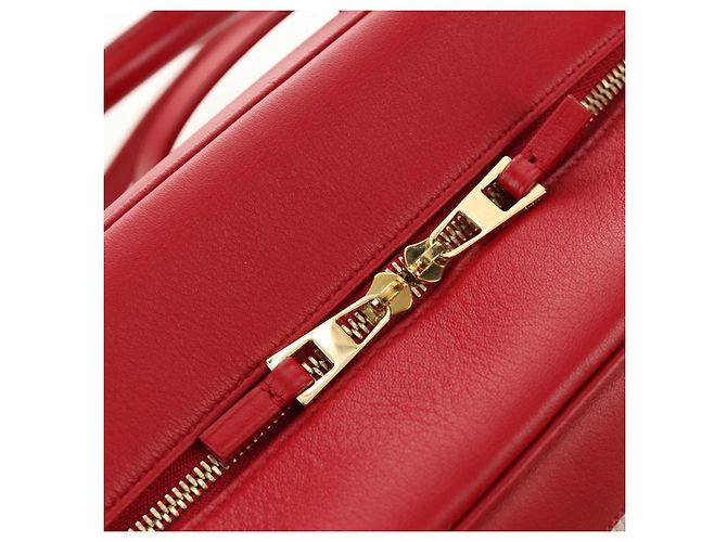 LOEWE × Studio Ghibli Amazona 19 Baby Mouse Hand Bag Leder Rot Authentisch 167438SM - Ansicht 26