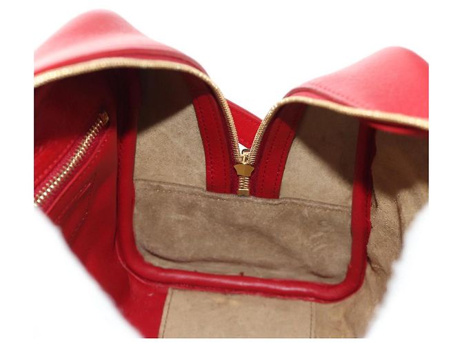LOEWE × Studio Ghibli Amazona 19 Baby Mouse Hand Bag Leder Rot Authentisch 167438SM - Ansicht 28