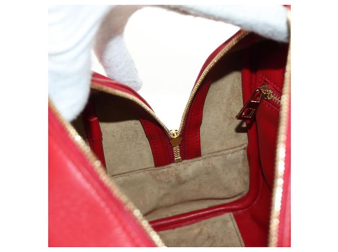 LOEWE × Studio Ghibli Amazona 19 Baby Mouse Hand Bag Leder Rot Authentisch 167438SM - Ansicht 29