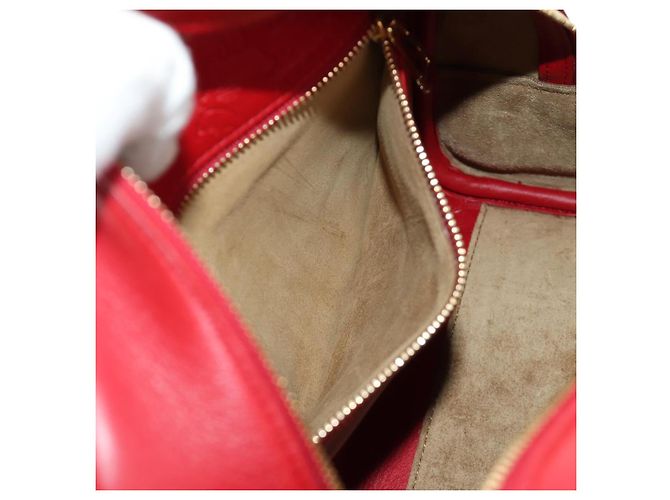 LOEWE × Studio Ghibli Amazona 19 Baby Mouse Hand Bag Leder Rot Authentisch 167438SM - Ansicht 31