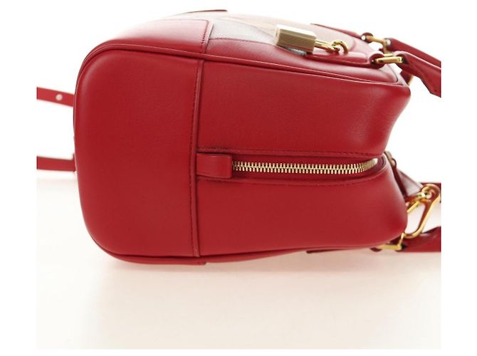 LOEWE × Studio Ghibli Amazona 19 Baby Mouse Hand Bag Leder Rot Authentisch 167438SM - Ansicht 4