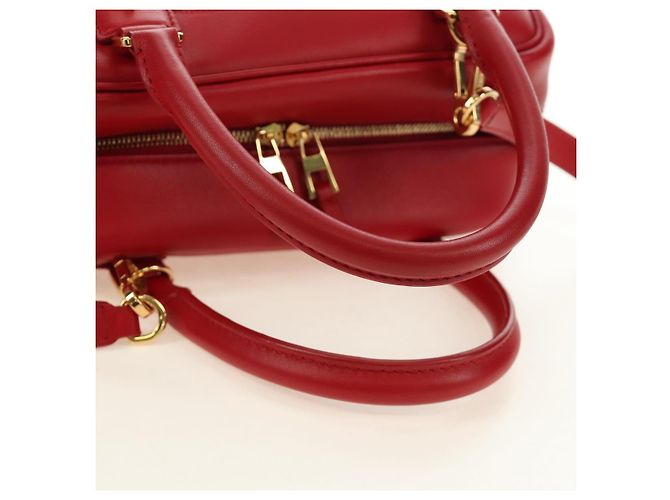 LOEWE × Studio Ghibli Amazona 19 Baby Mouse Hand Bag Leder Rot Authentisch 167438SM - Ansicht 7