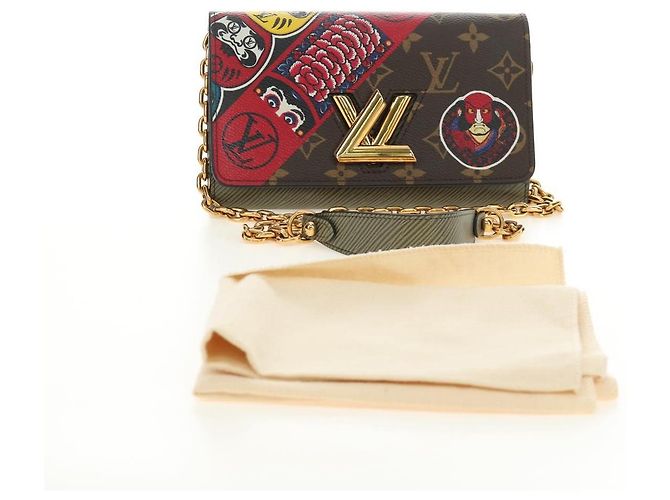 LOUIS VUITTON Monogram Kabuki Twist MM Shoulder Bag M67270 LV Auth 189668SAM Monogramma - vista 12