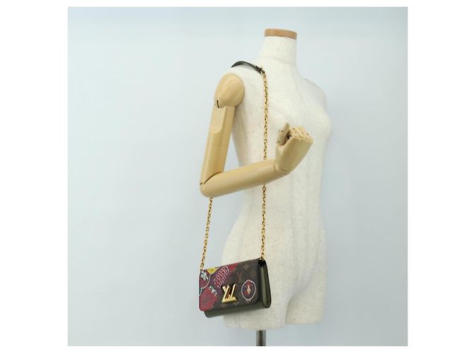 LOUIS VUITTON Monogram Kabuki Twist MM Shoulder Bag M67270 LV Auth 189668SAM Monogramma - vista 28