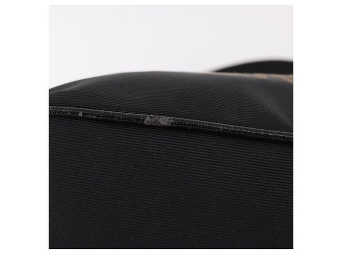Borsa a tracolla FENDI Canvas Black Gold Auth 190300 Nero D'oro - vista 6