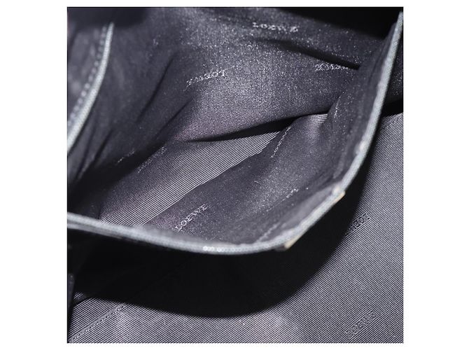 Borsa a mano LOEWE Amazona 36 in pelle marrone argento autentica 190296A - vista 25