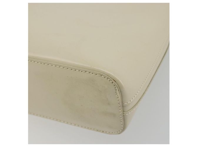 Borsa LOEWE in vernice beige argento Auth bs35774 - vista 16
