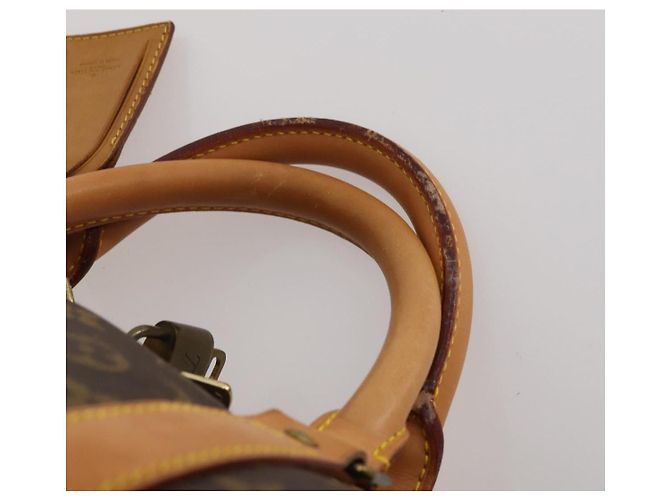LOUIS VUITTON Monogram Keepall 60 Boston Bag M41422 LV Auth 188986A Monogramma - vista 14
