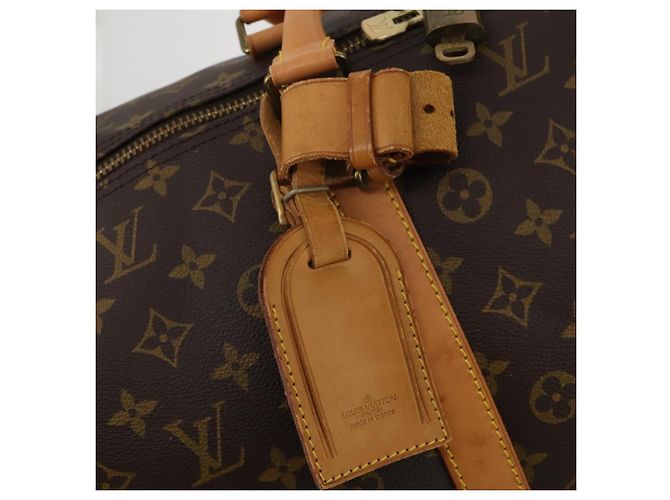 LOUIS VUITTON Monogram Keepall 60 Boston Bag M41422 LV Auth 188986A Monogramma - vista 20