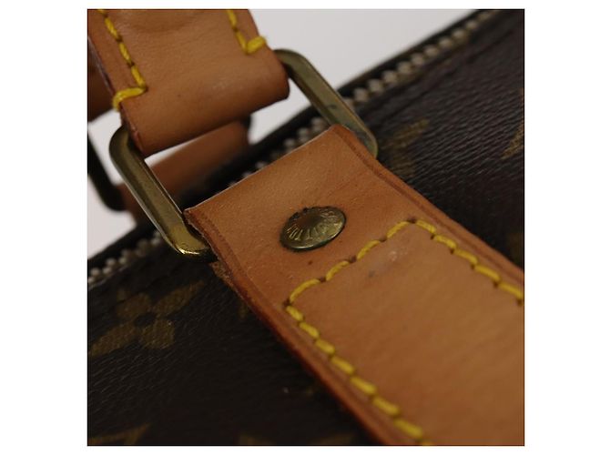 LOUIS VUITTON Monogram Keepall 60 Boston Bag M41422 LV Auth 188986A Monogramma - vista 9