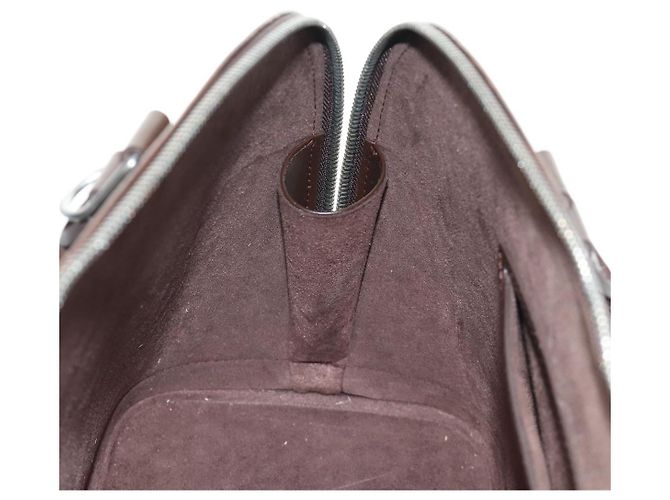 Borsa LOUIS VUITTON Epi Alma Mocha M5214D LV Auth 189669V Marrone - vista 20