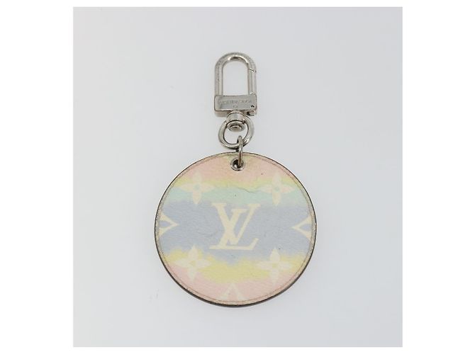 LOUIS VUITTON Monogram Escal Porte Cles Illustre Llavero M69273 Auth bs35804 Rosa Azul - vista 2