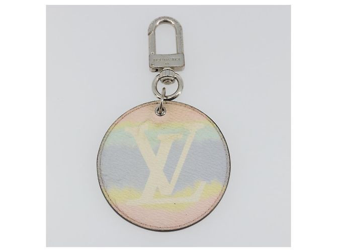 LOUIS VUITTON Monogram Escal Porte Cles Illustre Llavero M69273 Auth bs35804 Rosa Azul - vista 6