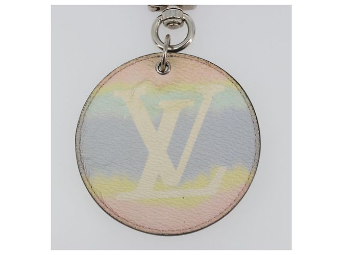 LOUIS VUITTON Monogram Escal Porte Cles Illustre Llavero M69273 Auth bs35804 Rosa Azul - vista 9