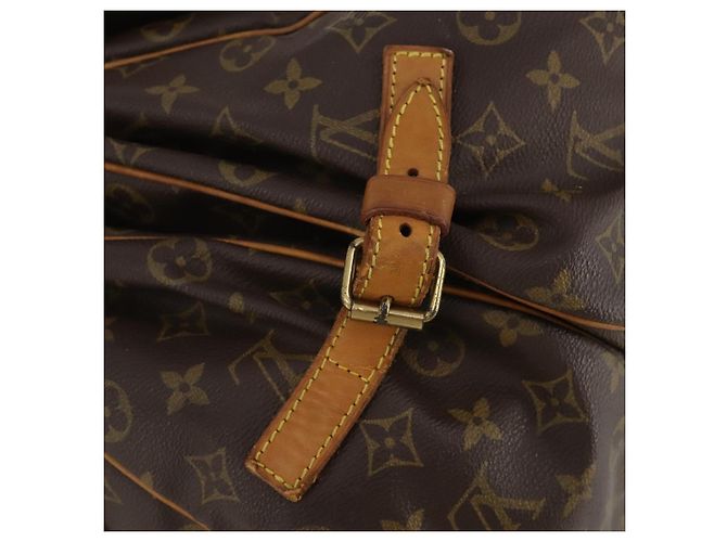 LOUIS VUITTON Borsa a Spalla Monogram Saumur 35 M42254 LV Auth BA13483 Monogramma - vista 19