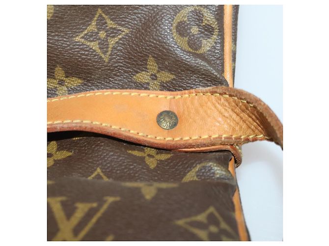 LOUIS VUITTON Borsa a Spalla Monogram Saumur 35 M42254 LV Auth BA13483 Monogramma - vista 21