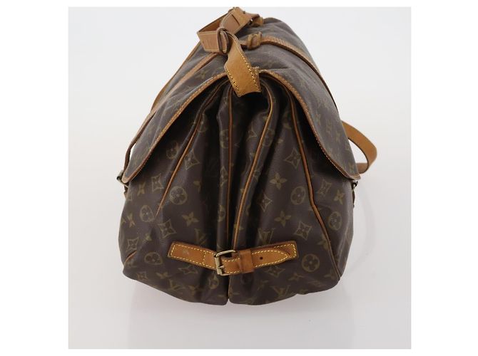 LOUIS VUITTON Borsa a Spalla Monogram Saumur 35 M42254 LV Auth BA13483 Monogramma - vista 4