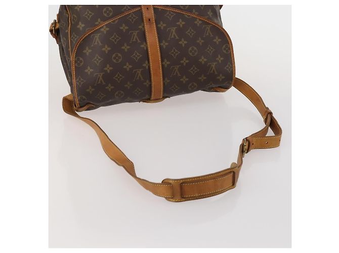 LOUIS VUITTON Borsa a Spalla Monogram Saumur 35 M42254 LV Auth BA13483 Monogramma - vista 7