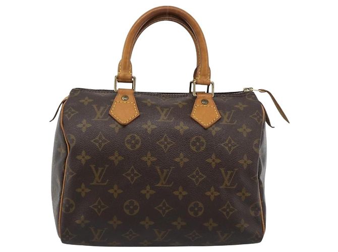 LOUIS VUITTON Borsa Monogram Speedy 25 M41528 LV Auth 188603SAV Monogramma - vista 13