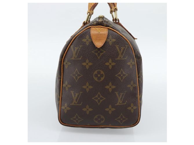 LOUIS VUITTON Borsa Monogram Speedy 25 M41528 LV Auth 188603SAV Monogramma - vista 3