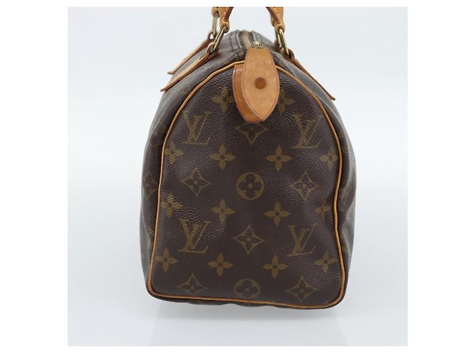LOUIS VUITTON Borsa Monogram Speedy 25 M41528 LV Auth 188603SAV Monogramma - vista 4