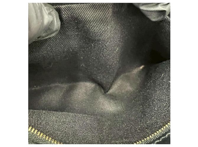 Céline Borsa Tote a spalla semi Celine Macadam Blazon Triomphe Logo Pattern Marrone Nero - vista 10