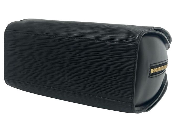 Borsa Louis Vuitton Pont Neuf in pelle Epi Nero - vista 8