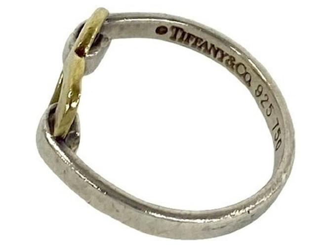 Tiffany & Co Tiffany Open Heart Ring Silber Golden - Ansicht 4