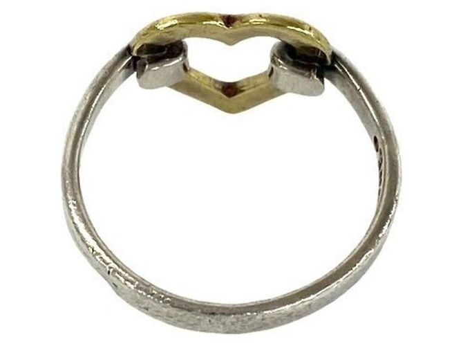 Tiffany & Co Tiffany Open Heart Ring Silber Golden - Ansicht 6