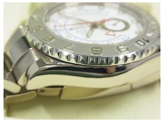 ROLEX YACHT-MASTER II 18K oro bianco 116689 V series makerOH done Uomo - vista 9