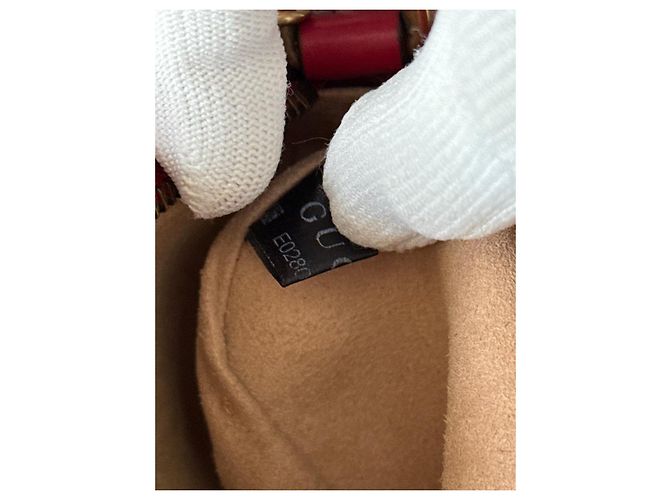 Gucci GG Marmont Small Camera Bag - Borsa a Tracolla Rosso - vista 14
