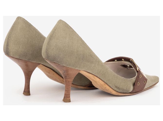 Dior by Galliano SS02 'Street Chic' Buckel Pumps - Ansicht 2