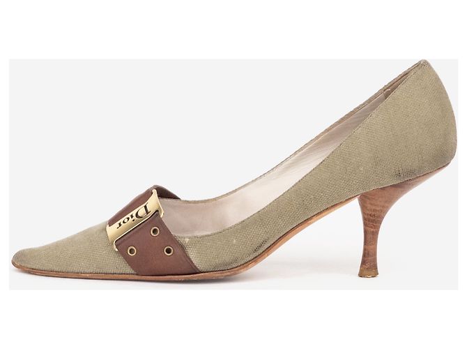 Dior by Galliano SS02 'Street Chic' Buckel Pumps - Ansicht 3
