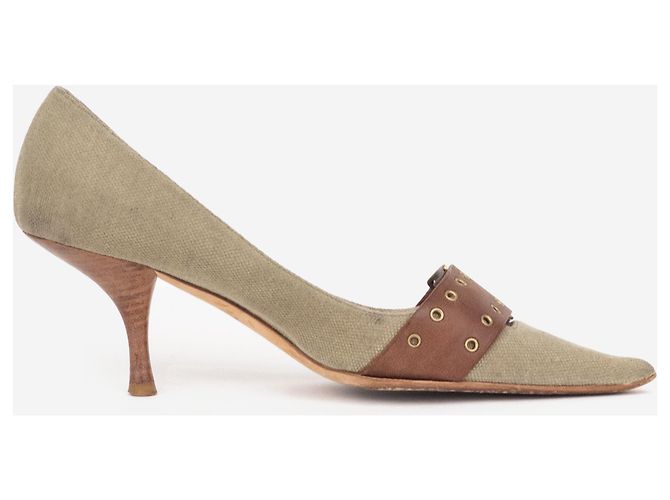 Dior by Galliano SS02 'Street Chic' Buckel Pumps - Ansicht 4