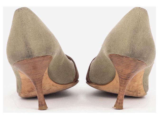 Dior by Galliano SS02 'Street Chic' Buckel Pumps - Ansicht 6