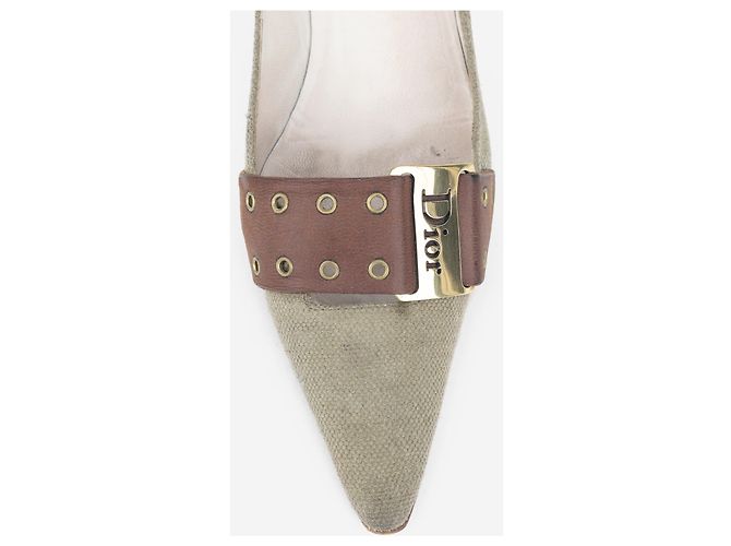 Dior by Galliano SS02 'Street Chic' Buckel Pumps - Ansicht 7