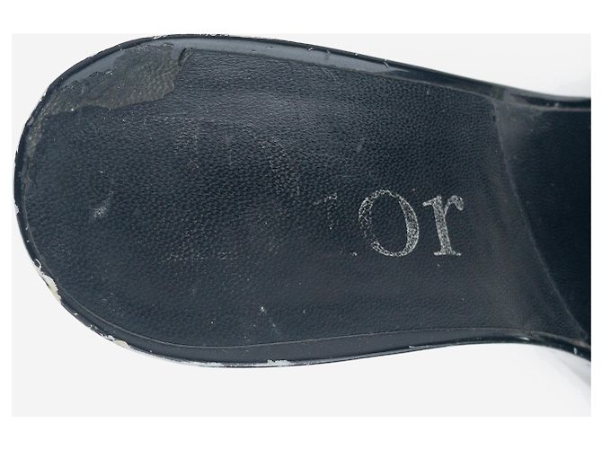 Mules de tacón Diorissimo Monogram Dior by Galliano SS05 Negro - vista 8