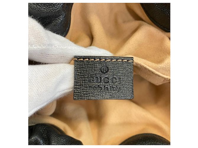 Gucci 602118 Horsebit 1955 Borsa a tracolla Nero - vista 8